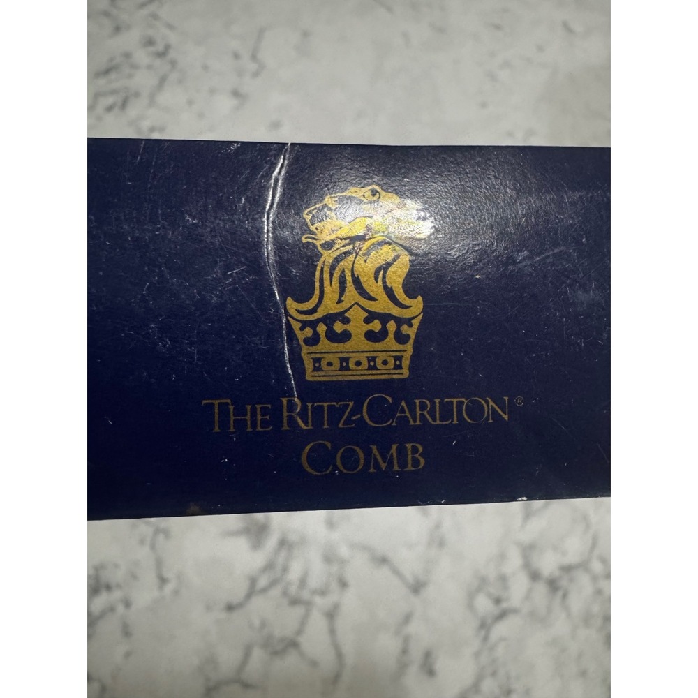 Vintage The Ritz-Carlton Hotel Comb – New in Original Sleeve – Rare Collectible